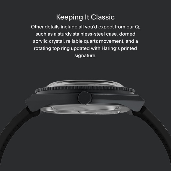 Q Timex x Keith Haring Watch. NWOT. Still in Box. GREAT FATHER'S DAY GIFT - Picture 11 of 13